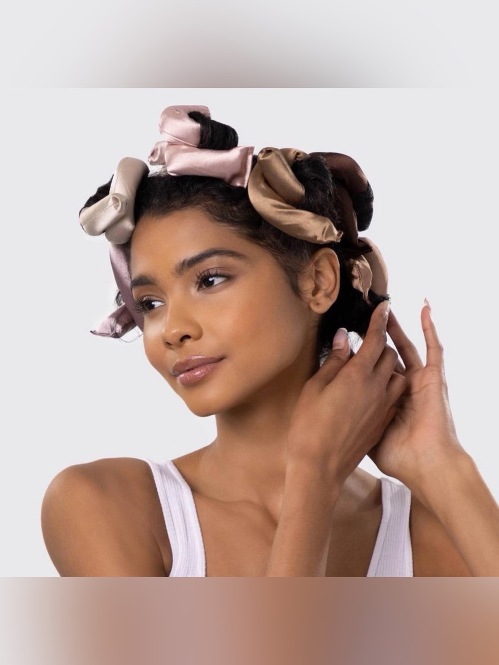 Kitsch Satin Wrapped Flexi Rods